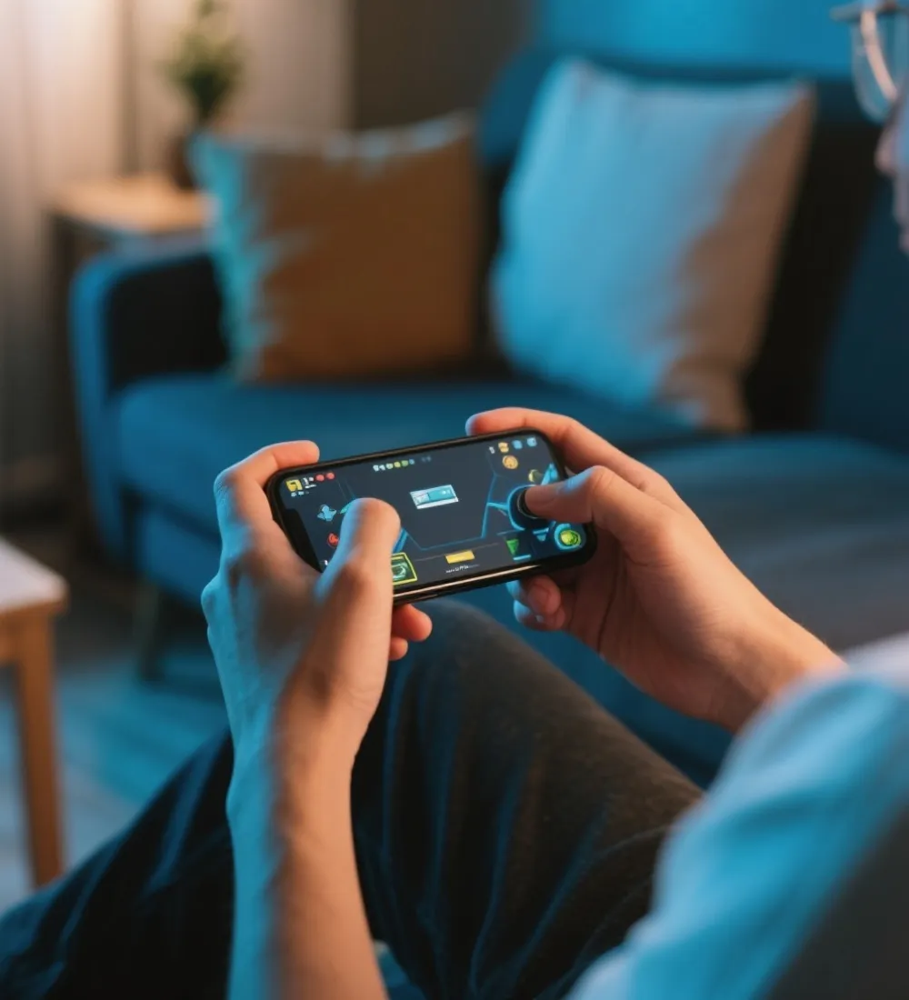 移动端娱乐体验场景示意图